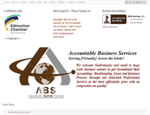 Tablet Screenshot of absprof.com